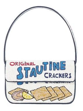 LIKE NEW STAUD Tommy Beaded Bag, Stautines